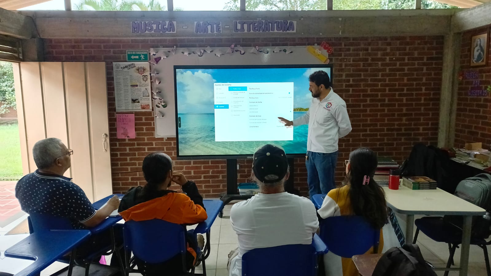 Rural classroom