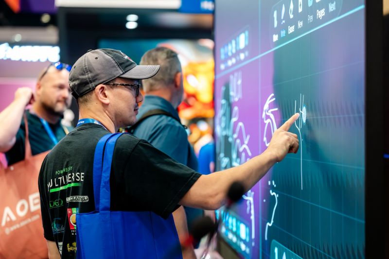 AVACOM product demo at InfoComm 2025