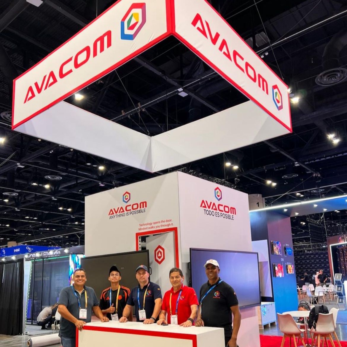 AVACOM team at InfoComm 2025