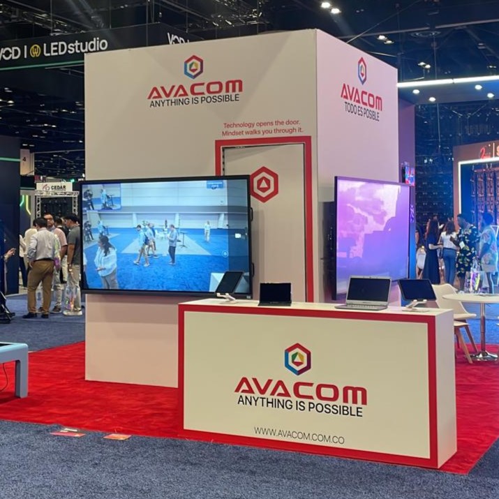 AVACOM booth at InfoComm 2025