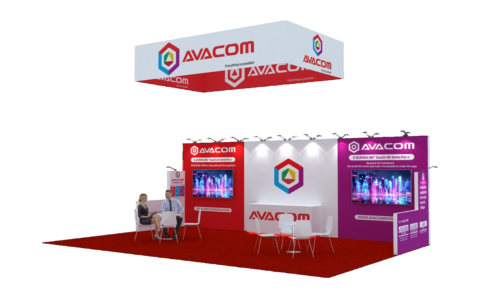 AVACOM stand · InfoComm 2026